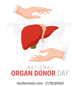 National Organ Donor Day With Liver