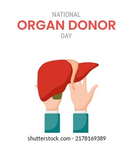 National organ donor day with Liver