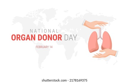National organ donor day with Lungs