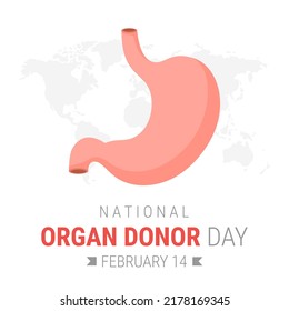 National Organ Donor Day With Stomach