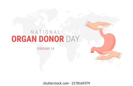 National Organ Donor Day With Stomach