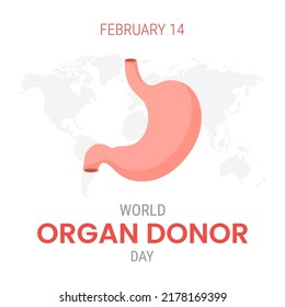 National Organ Donor Day With Stomach