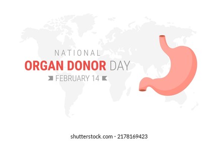 National Organ Donor Day With Stomach