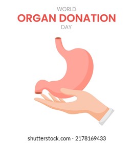 National Organ Donor Day With Stomach