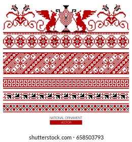 national ornament background