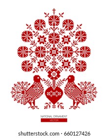 national ornament background