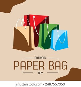 National Paper Bag Day Creative Design