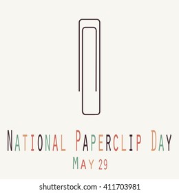 National Paperclip Day - Funny Unofficial Holiday Collection May svg