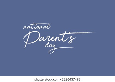 national parents day, background template Holiday concept