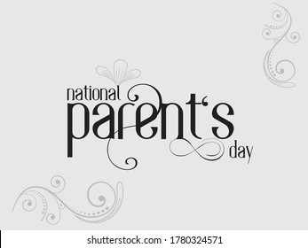 NATIONAL PARENTS DAY CREATIVE DESIGN