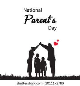 National Parent's Day, Vector Illustration Design.