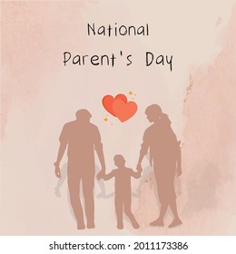 National Parent's Day, Vector Illustration Design.

