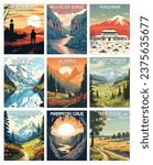 National Park Art Prints - Majestic Wilderness Collection. Minute man, new river gorge, manzanar, kenai fjords, olypic...
