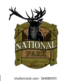National park logo