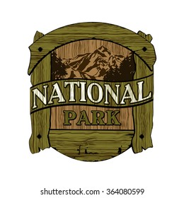 National park logo