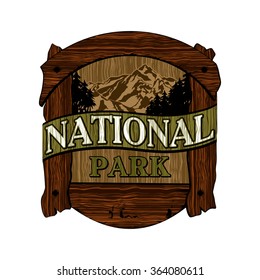 National park logo