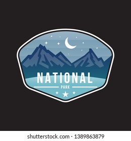 National Park logo badge outdoor