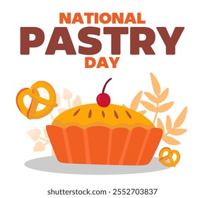 Día Nacional de la Pastelería con delicioso pastel