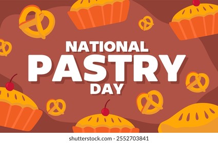 Día Nacional de la Pastelería con delicioso pastel