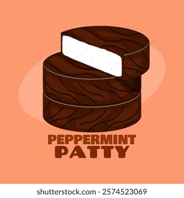 National Peppermint Patty Day to celebrate on February 11th. Food event banner.