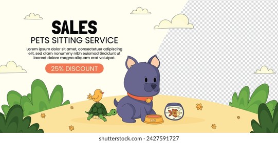 National Pet Day. Happy Pet Day Background. April 11. Pet Day Celebration. Cartoon Vector illustration design for Poster, Banner, Flyer, Greeting, Card, Cover, Post, Promotion, Event.