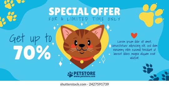 National Pet Day. Happy Pet Day Background. April 11. Pet Day Celebration. Cartoon Vector illustration design for Poster, Banner, Flyer, Greeting, Card, Cover, Post, Promotion, Event.