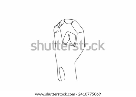National Pharmacist Day. Single continuous line drawing of person holding a capsule with hand. Medical healthcare to treat illness concept. Graphic design art line vector illustration