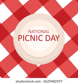 National Picnic Day Vector Illustration