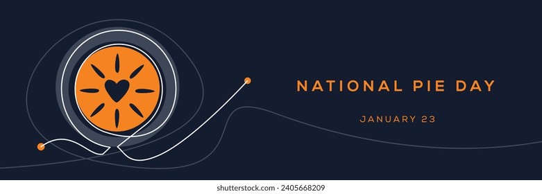 National pie day, held on 23 January.