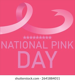 National Pink Day is a lighthearted day encouraging people to wear pink, share pink-themed items, and raise awareness for causes often associated with the color, such as breast cancer awareness.