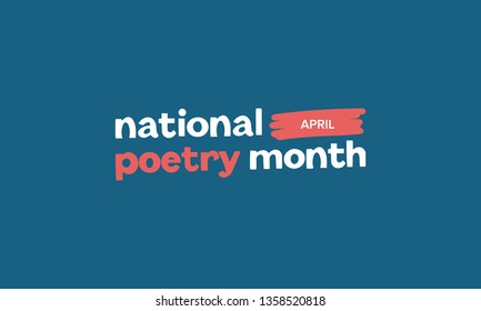 1,060 National Poetry Month Images, Stock Photos & Vectors | Shutterstock