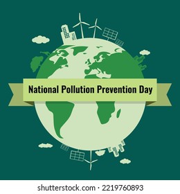 National pollution prevention day
Green pollution-free idea that promotes a sustainable ecosphere