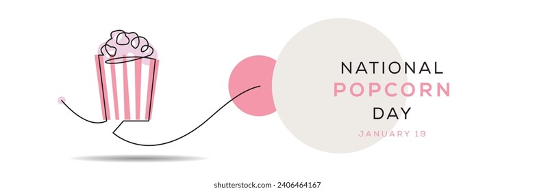 National Popcorn Day, held on 19 January.