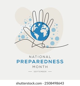 National Preparedness Month, held on September.
