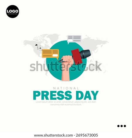 National Press Day is observed to recognize the role of a free and responsible press.