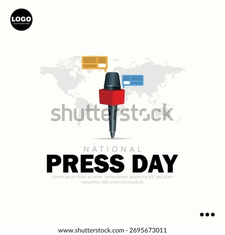 National Press Day is observed to recognize the role of a free and responsible press.