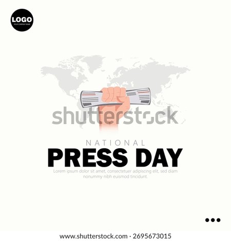 National Press Day is observed to recognize the role of a free and responsible press.