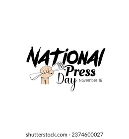 National Press Day , A T-Shirt Design   