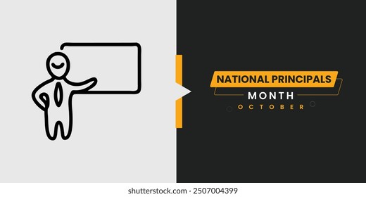 National Principals Month Web Banner Template