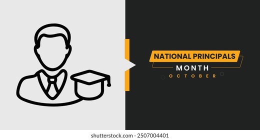 National Principals Month Web Banner Template