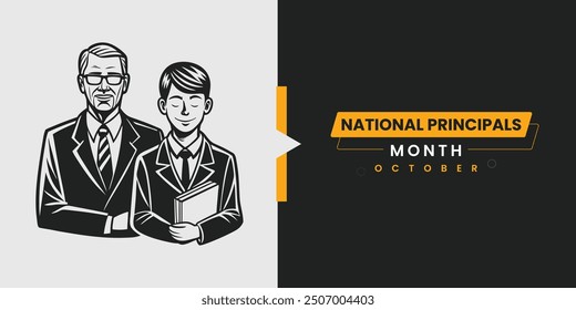 National Principals Month Web Banner Template