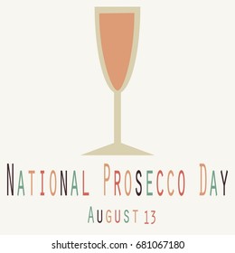 National Proseco Day - Funny Unofficial Holiday Collection August