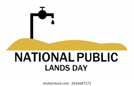 National Public Land Day background