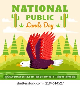 National Public Land Day, Eagles And Nature. Suitable For Events