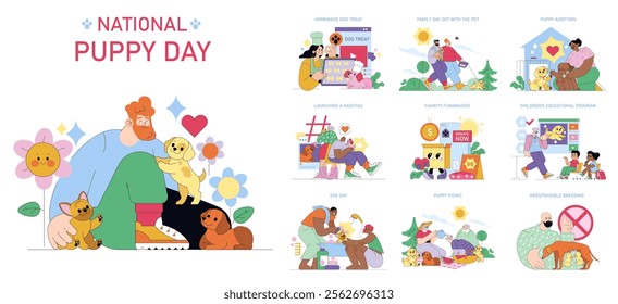 National Puppy Day celebration promotes pet adoption and awareness of responsible pet ownership. Events include educational programs, charity fundraisers, and fun activities. Embrace the joy of