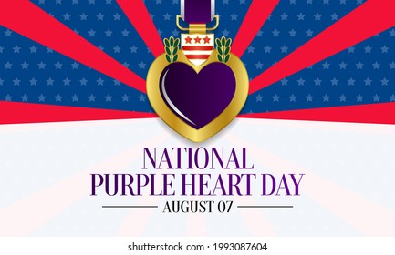 National Purple heart day is observed every year on August 7, to remember and honor the brave men and women who were either wounded on the battlefield, or paid the ultimate sacrifice with their lives.