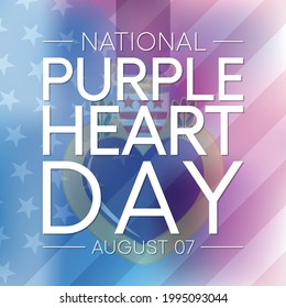 National Purple heart day is observed every year on August 7, to remember and honor the brave men and women who were either wounded on the battlefield, or paid the ultimate sacrifice with their lives.