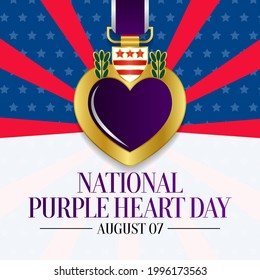 National Purple heart day is observed every year on August 7, to remember and honor the brave men and women who were either wounded on the battlefield, or paid the ultimate sacrifice with their lives.