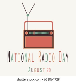 National Radio Day - Funny Unofficial Holiday Collection August