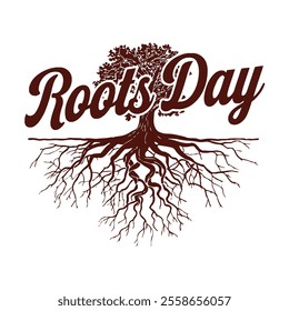 National Roots Day Vector Illustration Design.